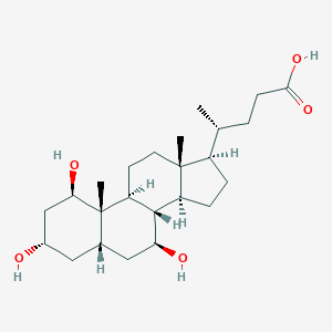 1beta,3alpha,7beta-Trihydroxy-5beta-cholan-24-oic Acid