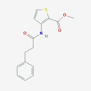 Methyl 3-(3-phenylpropanamido)thiophene-2-carboxylate