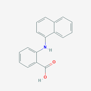 molecular formula C17H13NO2 B3342192 2-(Naphthalen-1-ylamino)benzoic acid CAS No. 13278-41-6