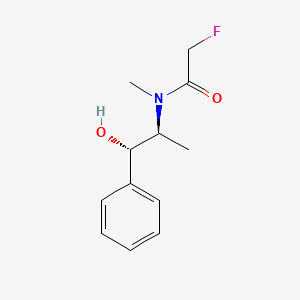 2-fluoro-N-[(1S,2S)-1-hydroxy-1-phenylpropan-2-yl]-N-methylacetamide