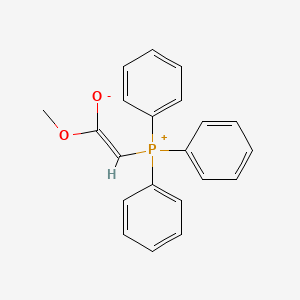 molecular formula C21H19O2P B3342457 (E)-2-(Triphenylphosphonio)-1-methoxyethene-1-olate CAS No. 21204-67-1