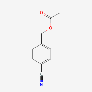 molecular formula C10H9NO2 B3342471 4-Cyanobenzyl acetate CAS No. 21388-95-4