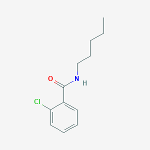 molecular formula C12H16ClNO B3342546 2-chloro-N-pentylbenzamide CAS No. 2447-85-0