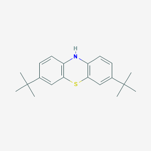 molecular formula C20H25NS B3342624 3,7-DI-Tert-butyl-10H-phenothiazine CAS No. 27075-55-4