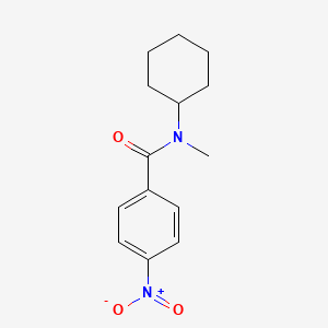 N-cyclohexyl-N-methyl-4-nitrobenzamide