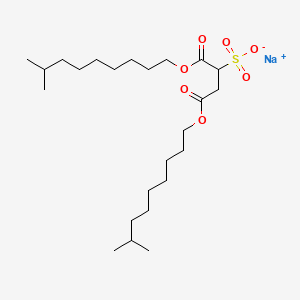 molecular formula C24H45NaO7S B3342693 Sodium 1,4-diisodecyl sulphonatosuccinate CAS No. 29857-13-4