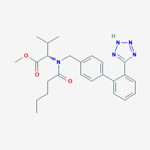 (S)-Methyl 2-(N-((2'-(1H-tetrazol-5-yl)-[1,1'-biphenyl]-4-yl)methyl)pentanamido)-3-methylbutanoate