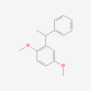 1,4-Dimethoxy-2-(1-phenylethyl)benzene