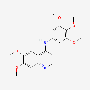 molecular formula C20H22N2O5 B3342737 GAK inhibitor 49 