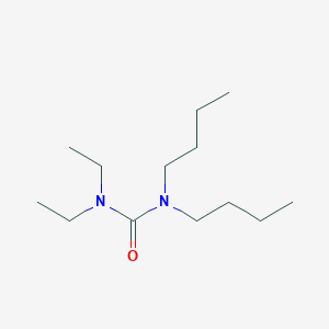 molecular formula C13H28N2O B3342833 Urea, N,N-dibutyl-N',N'-diethyl- CAS No. 36654-90-7