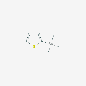 molecular formula C7H12SSn B3342837 Stannane, trimethyl-2-thienyl- CAS No. 37496-13-2