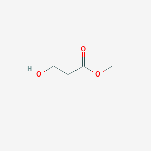 molecular formula C5H10O3 B3342954 Methyl 3-hydroxy-2-methylpropanoate CAS No. 42998-03-8