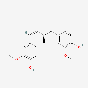 molecular formula C20H24O4 B3342994 Guaiaretic acid CAS No. 500-40-3