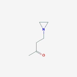 2-Butanone, 4-(1-aziridinyl)-