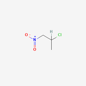 molecular formula C3H6ClNO2 B3343070 2-Chloro-1-nitro-propane CAS No. 503-76-4