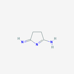 3,4-Dihydro-2-imino-2H-pyrrol-5-amine