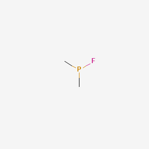 molecular formula C2H6FP B3343167 Dimethyl fluorophosphine CAS No. 507-15-3