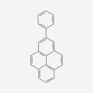 molecular formula C22H14 B3343217 2-Phenylpyrene CAS No. 5101-28-0