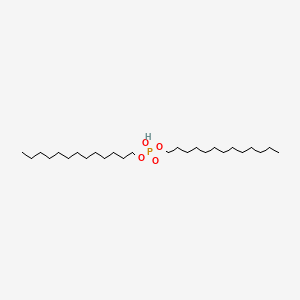 B3343248 Bis(tridecan-1-yl) hydrogen phosphate CAS No. 5116-95-0
