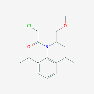 2-chloro-N-(2,6-diethylphenyl)-N-(1-methoxypropan-2-yl)acetamide