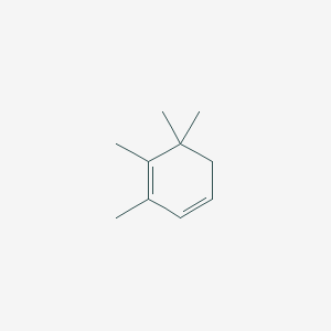 molecular formula C10H16 B3343272 1,2,6,6-Tetramethylcyclohexa-1,3-diene CAS No. 514-96-5