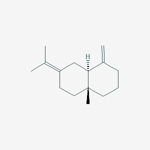 molecular formula C15H24 B3343283 gamma-Selinene CAS No. 515-17-3