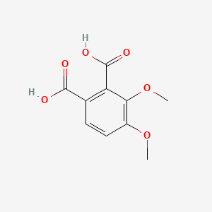 molecular formula C10H10O6 B3343335 3,4-Dimethoxyphthalic acid CAS No. 518-90-1