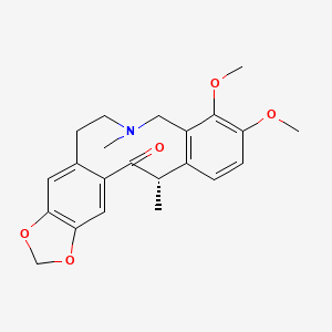 molecular formula C22H25NO5 B3343371 Corycavidine CAS No. 521-93-7