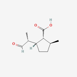 molecular formula C10H16O3 B3343407 Nepetalic acid CAS No. 524-06-1