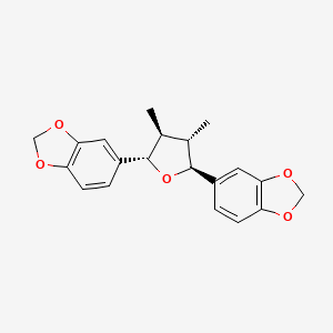 molecular formula C20H20O5 B3343422 Galbacin CAS No. 528-64-3