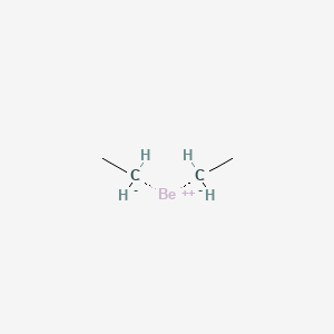molecular formula C4H10Be B3343575 Diethylberyllium CAS No. 542-63-2