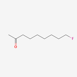 molecular formula C9H17FO B3343581 9-fluorononan-2-one CAS No. 544-43-4