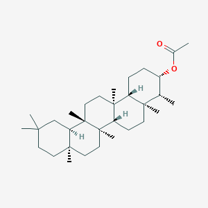 molecular formula C32H54O2 B033437 Epifriedelanol acetate 
