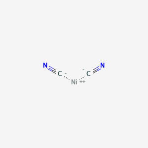 molecular formula C2N2Ni B3343743 Dicyanonickel CAS No. 557-19-7