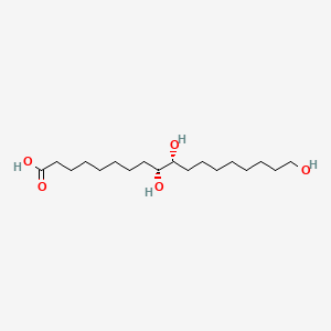 molecular formula C18H36O5 B3343894 Floionolic acid CAS No. 583-86-8
