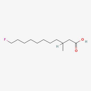 11-Fluoro-3-methylundecanoic acid
