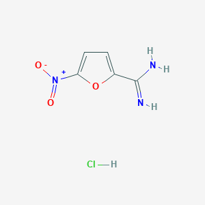 5-Nitrofuran-2-carboximidamide hydrochloride