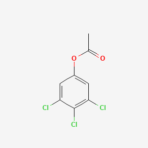 molecular formula C8H5Cl3O2 B3343983 3,4,5-Trichlorophenyl acetate CAS No. 59190-61-3