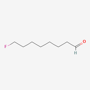 molecular formula C8H15FO B3344036 8-Fluorooctanal CAS No. 593-17-9