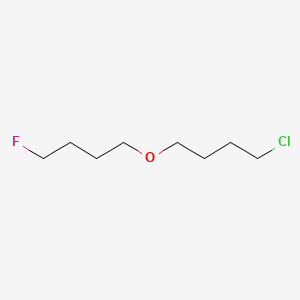 molecular formula C8H16ClFO B3344038 Ether, 4-chlorobutyl 4-fluorobutyl CAS No. 593-22-6