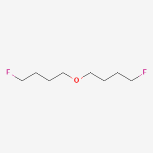 molecular formula C8H16F2O B3344043 Ether, bis(4-fluorobutyl) CAS No. 593-23-7