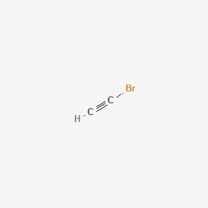 molecular formula C2HB B3344055 2-Bromoethenyl CAS No. 593-61-3