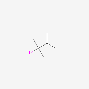 molecular formula C6H13I B3344076 2-Iodo-2,3-dimethylbutane CAS No. 594-59-2