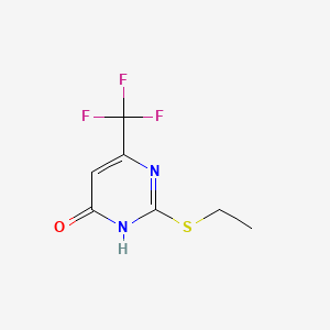 2-Ethylthio-4-hydroxy-6-trifluoromethylpyrimidine