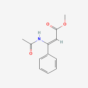 2-Propenoic acid, 3-(acetylamino)-3-phenyl-, methyl ester, (2Z)-