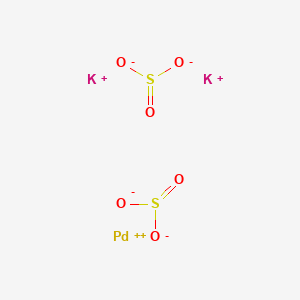 molecular formula K2O6PdS2 B3344372 dipotassium;palladium(2+);disulfite CAS No. 68310-13-4