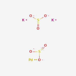 Sulfurous acid, palladium(2+) potassium salt (2:1:2)