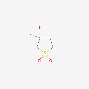 molecular formula C4H6F2O2S B3344548 Thiophene, 3,3-difluorotetrahydro-, 1,1-dioxide CAS No. 779355-86-1