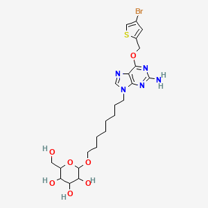 molecular formula C24H34BrN5O7S B3344575 AG-L-59687 CAS No. 793035-88-8