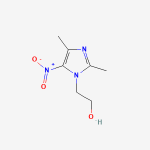 1H-Imidazole-1-ethanol, 2,4-dimethyl-5-nitro-